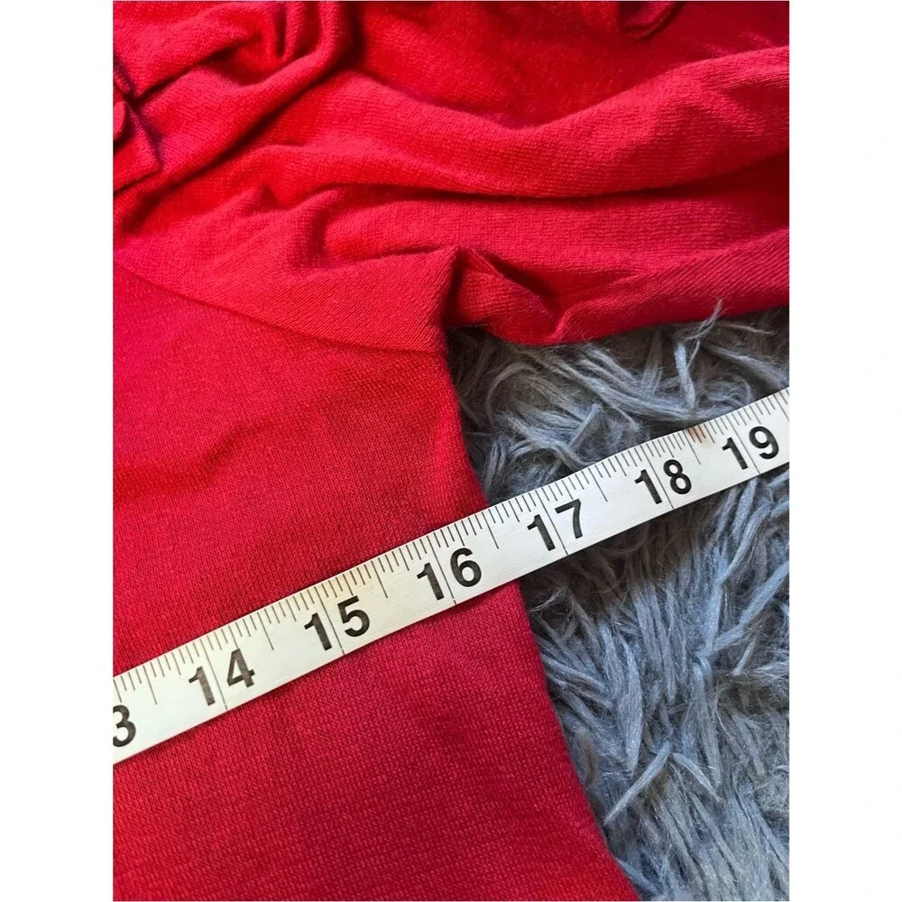 Marni Summer 2011 Red Button Front Puff Sleeve Cotton Cardigan Size S